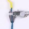 Gancho de plástico grueso de alta elasticidad, pintura antiarañazos, correa de sujeción para motocicleta, coche eléctrico, cuerda para equipaje, protección solar, duradero