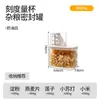Frasco Hermético para el Hogar Cocina Grado Alimenticio con Báscula Frasco de Almacenamiento Frasco de Almacenamiento Granos Caja de Almacenamiento para Cereales Lata de Almacenamiento