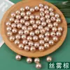 Nova cor 12mm furo passante meio furo sem cor destaque imitação de pérola Haste de flor nº 2 especial DIY feito à mão