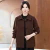 Moda Outono Inverno 2026 Estilosa Nova Estilo Chinês Vento Nacional Emagrecedora Valorizadora Tamanho Grande Juvenil Versátil Jaqueta