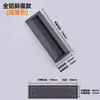 Tirador Oculto Tirador de Cajón Moderno Aluminio Espacial Tirador Empotrado Manija de Aleación de Aluminio Ranurada Empotrada para Puerta Corredera Hebilla