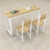Mesas e Cadeiras Mesa de Treinamento Mesa Longa Simples Dupla Sala de Aula Mesa de Caligrafia para Alunos do Ensino Fundamental Mesa para Curso de Tutoria e Treinamento