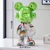 Adornos Decorativos Geniales y Modernos de Oso Fluido DJ Celebridad de Internet Decoración Moderna para Sala de Estar Hogar Gabinete de Vino Gabinete de TV Venta al por Mayor