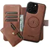 Funda Adecuada para Teléfono Plegable Iphone18Pm, Soporte de Carga Inalámbrica Magnético Tres en Uno con Ranura para Tarjetas, Funda de Cuero S26U
