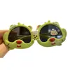 Gafas de sol polarizadas para niños de silicona lindas Gafas de sol con protección solar dulce Oso de peluche lindo Gafas de sol con foto Parasol de dibujos animados Juega genial