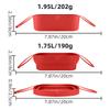 2026 Lançamento Transfronteiriço Retangular Air Fryer Silicone Assadeira Novo Modelo Air Fryer Anti-Queimadura Tapete de Silicone