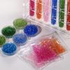 Serie de Cuentas Transparentes de 3mm de Alta Calidad Material Hecho a Mano DIY Pulsera de Cuentas Pasador Collar Accesorios de Joyería con Cuentas