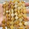 14mm pedra natural cristal ágata trevo de quatro folhas contas soltas semi-acabadas pulseira faça você mesmo acessórios de joias antigas atacado