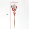 Flor Seca Artificial Estilo Americano Flor Huaiqiu Decoración de Arreglo Floral Flor Overlord Afelpada Decoración de Muebles Personalizados Ramas Grandes Flor Imperial Retro