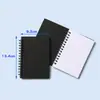 Amazon Caderno Kraft A5 com 14 Furos Caderno A6 com Dupla Espiral Caderno de Exercícios para Estudantes Bloco de Notas Atacado