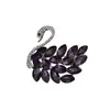 Broche Roxo Lavanda de Luxo Leve, um Buquê de Flores, Conjunto de Peças de Tricô para Usar por Cima, Acessórios de Roupa, Alfinete de Lapela, Anti-Exposição Venda por Atacado