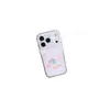 Funda rosa ins con reloj y postre de conejo para iPhone 17 Pro Max, accesorios 3D para Apple 16 Pro, 15