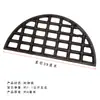 Rejilla de cocina de hierro fundido, Puente de cocina de hierro fundido, Rejilla de cocina, Rejilla de desagüe de piso, Base de cocina de panal, Estufa de té, Rejilla redonda de hierro fundido para barbacoa