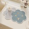 Tapete Escurridor Antideslizante para Encimera de Lavabo Fresco, Paño de Mesa con Tecnología Absorbente de Agua y Resistente a las Manchas para Cocina, Mantel Aislante Anti-Escaldaduras
