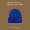 Gorro de Punto Transfronterizo con Logo Casual para el Frío Jacquard Bordado Gorro de Lana Multicolores Cálido y a Prueba de Frío para Hombres