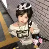Boina Estilo Marinha Britânica Hepburn para Mulheres, Laço de Fita Branca, Acessório de Cabelo Redondo Fofo e Doce