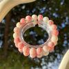 Pulsera Año Nuevo del Dragón 2024 para Mujer Pulsera Imitación Cinabrio Bollo de Dragón Nuevo Estilo Chino Joyería Estilo Chino Año del Dragón