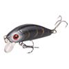 Isca Luya Transfronteiriça Isca Simulação 5cm/4.2g Mino Rock Simulação Isca Dura Isca Falsa Equipamento de Pesca Marinha Pesca de Água Doce