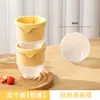 Molde Grande para Bolas de Hielo de Grado Alimenticio Herramienta para Hacer Hielo para Whisky, Esfera de Cubo de Hielo para Uso Doméstico, Charola Redonda Grande de Silicona para Hielo