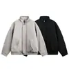 Ropa para Hombre Beijie 2025 Invierno Nuevo Chaqueta de Algodón de Color Sólido con Cuello Alto Marca Trendy para Hombre Ropa de Trabajo Abrigo de Algodón Chaqueta Cálida Engrosada