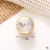 Nuevos y creativos accesorios de aleación de zinc con forma de gema de amor, moda versátil, multiestilo, para zapatos con agujeros, accesorios de flor