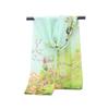 Lenço de Seda Estampado Pássaro da Sorte Primavera e Outono Feminino Verão Longo Protetor Solar Chiffon Lenço Xale Proteção UV Lenço Atacado