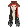 Filme de Halloween Piratas do Caribe Capitão Jack Jack Sparrow cosplay Traje Completo Masculino