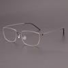 Linde Design Sem Parafusos Mesmo Estilo Armação de Fio de Titânio Nicholas Lentes Anti-Luz Azul para Miopia para Homens e Mulheres Personalidade Moda