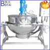 Olla con Manta Inclinable de Grado Alimenticio Olla para Hervir Azúcar Calentamiento Eléctrico Calentamiento a Vapor Olla para Cocinar al Vapor Se Puede Inclinar 180 Grados