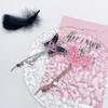 Estilo Harajuku dulce fresco y2k chica cadena de mariposa estrella de cinco puntas colgante de cuentas bolsa de moda genial colgante de coche combinable