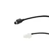 Cable Adaptador de Audio Analógico de Alta Calidad 2P Terminal A 3P Mini Din Conexión Mini Ratón a Mitad de Cable