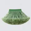 Canopé Leve de Malha Completa de Segunda Geração Estilo Primavera e Verão Vestido Tutu Vestido de Performance de Natal para Meninas Vestido de Princesa de Malha