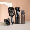 Frasco de Óleo para Cuidados com o Cabelo Mais Vendido Transfronteiriço Frasco Borrifador Contínuo Escova de Silicone para Shampoo Pente com Recorte Conjunto de Pentes para Cabelo