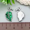 Serie de Llaveros DIY de Esmalte Blanco K Cereza Plátano Dibujos Animados Más Vendidos Transfronterizos Colgantes Accesorios de Joyería de Aleación Adornos Colgantes