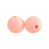 Cuentas de Silicona de 15 mm, Redondas para Pulsera de Abalorios DIY, Llavero, Accesorios para Joyería, Cuentas Sueltas al por Mayor en Stock