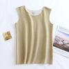 Ropa interior térmica de lana, seda y terciopelo para mujer, corte ajustado, con calefacción, sin costuras, tipo chaleco de casino, nueva para otoño e invierno