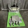 Adecuado para Máquinas de Serigrafía de Mesa para Estampado de Manos con Logo de Plástico, Mesas Planas para Estampado de Manos, Equipos de Banco de Trabajo Planos Grandes y Pequeños