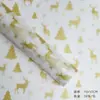 Changyi Venta al por mayor Navidad Sydney Paquete de revestimiento de papel Manzana Fruta de la Paz Papel de envolver Materiales para ramos de bricolaje para floristerías