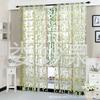 Tela de Janela Exportação Aliexpress Ebay Cortinas Sala de Estar Quarto Janela de Canto Impressão Offset Cor Clara Flor Exportação Produto Acabado