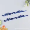 Adequado para personalizar emblemas de motocicletas Honda, adesivos de carro Honda feitos sob medida, adesivos decorativos tridimensionais em inglês e emblemas com letras personalizadas