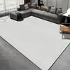 Alfombra de Sala de Estar de Color Sólido Impermeable Resistente a la Suciedad Fácil de Cuidar Alfombra de Sentido Avanzado Alfombra Lavable para Dormitorio Alfombra para Mesa de Café de Lujo Ligero