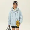 Chaqueta Rose Story para Hombre Liu Yifei Otoño e Invierno 2024 Nuevo Estilo Moderno Mismo Estilo Chaqueta Holgada para Hombre y Mujer Montañismo
