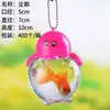 Barraca atacado QQ peixe garrafa barraca brinquedos jogo pai-filho adereços plástico pequeno aquário garrafa tartaruga garrafa QQ garrafa garrafa água-viva