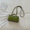 Bolso retro súper popular de patrón de lichi para mujer, nuevo bolso cruzado versátil de moda 2026, bolso pequeño cuadrado tipo caja de mano