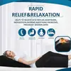 Almofada Inflável para Perna de Rampa, Travesseiro Inflável Preto para Perna, Almofada para Cintura, Almofada para Pé, Almofada Inflável para Perna de Sofá ao Ar Livre, Travesseiro para Alívio da Fadiga