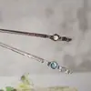 Grampo de metal de alta qualidade com cabeça de bola de Pedra da Lua para coques, grampo de cabelo retrô, versátil, grampo para Hanfu, adorno de cabelo, acessórios de cabelo para mulheres