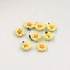 Accesorios para Joyería DIY Transfronterizos Flor de Cerámica de Cinco Pétalos 10 mm Flor de Cerámica para Uñas Accesorios de Belleza para Teléfono Móvil Venta al por Mayor