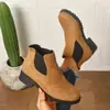 Otoño 2026 Nueva Llegada Comercio Exterior Tallas Grandes Mujer Casual Cómodo Estilo Europeo Moderno Sencillo Ropa Exterior Botas Talla Única