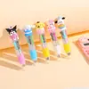 Mini Bolígrafo de 4 Colores Panda Lindo Portátil Gato de Dibujos Animados Bolígrafo de Bola de Cuatro Colores Lindo Bolígrafo de Bola Retráctil de Dibujos Animados