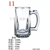 Copo com alça transparente resistente ao calor Copo de vidro com alça Copo de água Copo de bolha Copo de cerveja Copo de cerveja de chope de grande capacidade Copo para bebidas